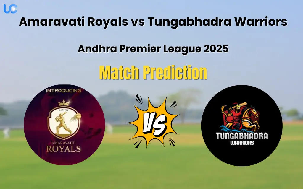 Amaravati Royals vs Tungabhadra Warriors Match prediction