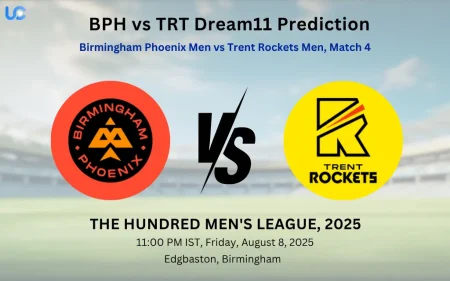 BPH vs TRT Dream11 Prediction: Today’s Match 4, Fantasy Cricket Tips, Captain Choices, Playing XI & Injury Updates – The Hundred Men’s League 2025 BPH vs TRT Dream11 Prediction