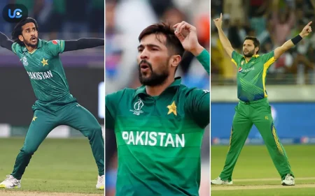 Top 5 Best Bowling Performances by Pakistan in Asia Cup Best Bowling Performances by Pakistan in Asia Cup