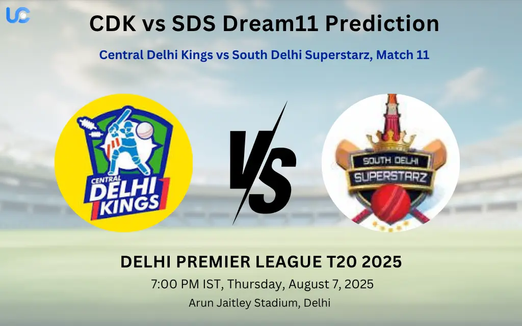 CDK vs SDS Dream11 Prediction