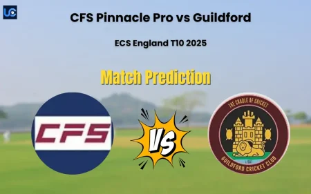 CFS vs GFD Match Prediction, ECS England T10 2025: Who will Win CFS Pinnacle Pro vs Guildford? CFS Pinnacle Pro vs Guildford Match Prediction