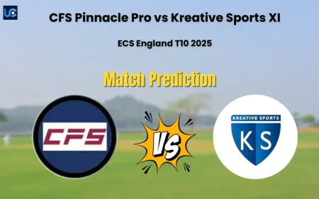 CFS vs KSXI Match Prediction, ECS England T10 2025: Who will Win CFS Pinnacle Pro vs Kreative Sports XI? CFS Pinnacle Pro vs Kreative Sports XI Match Prediction