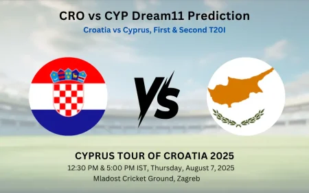 CRO vs CYP Dream11 Prediction