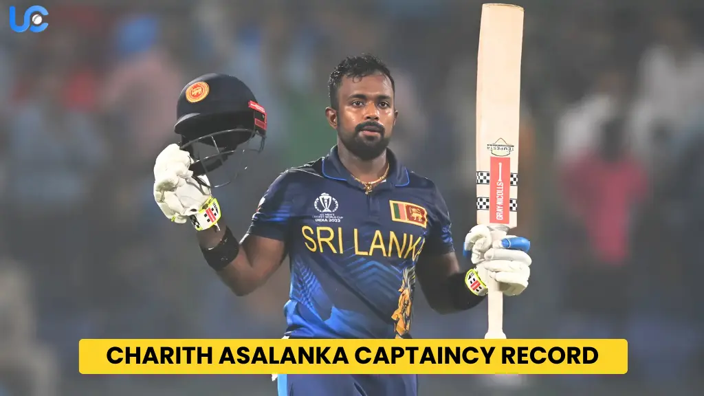 Charith Asalanka Captaincy Record