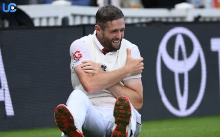 Chris Woakes Ruled Out of Final Test Due to Injury Chris Woakes Ruled Out