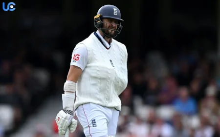 Chris Woakes Opens Up About Batting with Shoulder Injury in Final Test vs India Chris Woakes shares his experience of batting with a Shoulder injury.