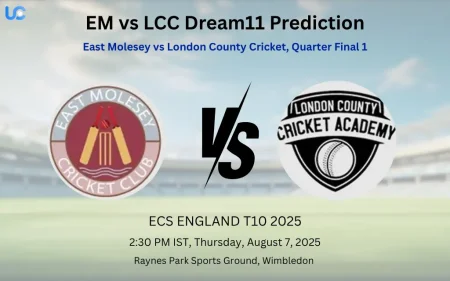 EM vs LCC Dream11 Prediction