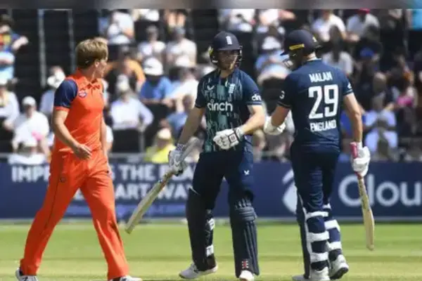 England – 26 Sixes against the Netherlands