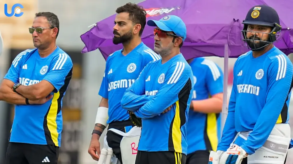 Gautam Gambhir and Ajit Agarkar Strategize for Virat Kohli & Rohit Sharma ODI Exit Gautam Gambhir and Ajit Agarkar Strategize for Virat Kohli & Rohit Sharma ODI Exit