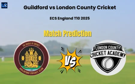 Guildford vs London County Cricket Match Prediction