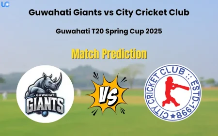 Guwahati Giants vs City Cricket Club Match Prediction