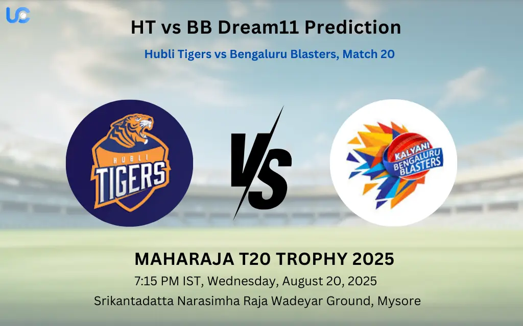 HT vs BB Dream11 Prediction: Today’s Match 20, Fantasy Cricket Tips, Captain Choices, Playing XI & Injury Updates – Maharaja T20 Trophy 2025 HT vs BB Dream11 Prediction