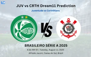 JUV vs CRTH Dream11 Prediction