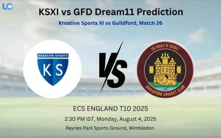 KSXI vs GFD Dream11 Prediction: Today’s Match 26, Fantasy Cricket Tips, Captain Choices, Playing XI & Injury Updates – ECS England T10 2025 KSXI vs GFD Dream11 Prediction