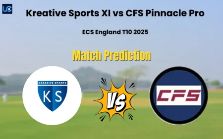 KSXI vs CFS Match Prediction, ECS England T10 2025: Who will Win Kreative Sports XI vs CFS Pinnacle Pro? Kreative Sports XI vs CFS Pinnacle Pro Match Prediction