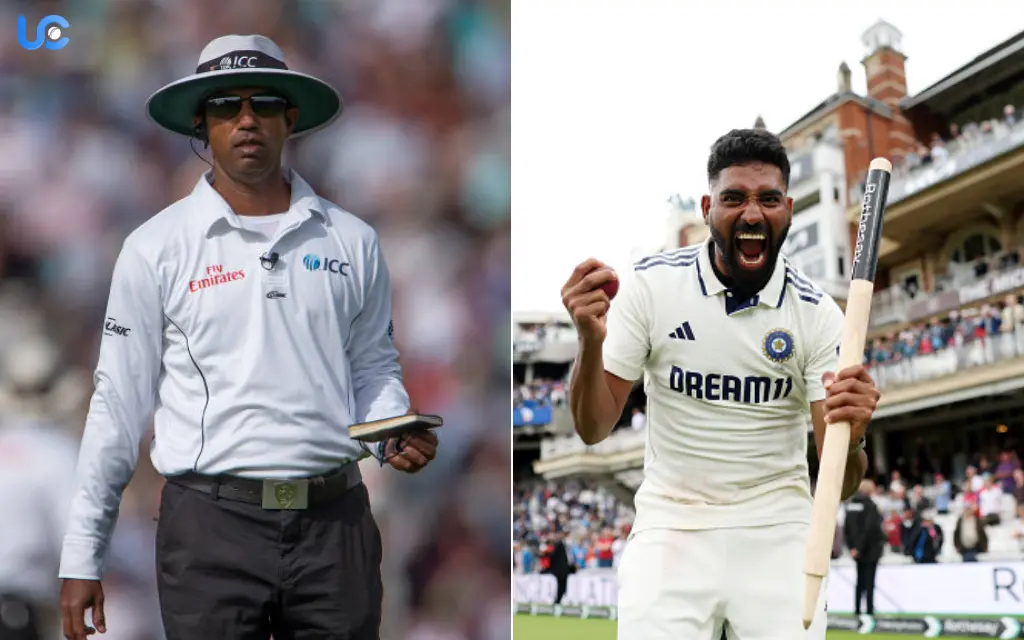 Kumar Dharmasena Hails Mohammed Siraj’s Spell in Oval