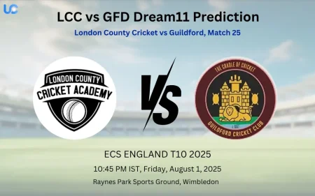 LCC vs GFD Dream11 Prediction: Today’s Match 25, Fantasy Cricket Tips, Captain Choices, Playing XI & Injury Updates – ECS England T10 2025 LCC vs GFD Dream11 Prediction