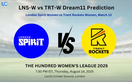 LNS-W vs TRT-W Dream11 Prediction: Today’s Match 13, Fantasy Cricket Tips, Captain Choices, Playing XI & Injury Updates – The Hundred Women’s League 2025 LNS-W vs TRT-W Dream11 Prediction