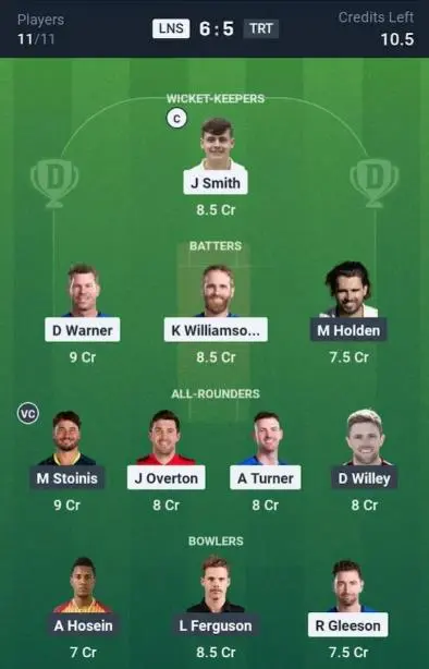 LNS vs TRT Grand League Team