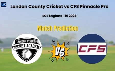 LCC vs CFS Match Prediction, ECS England T10 2025: Who will Win London County Cricket vs CFS Pinnacle Pro? London County Cricket vs CFS Pinnacle Pro Match Prediction