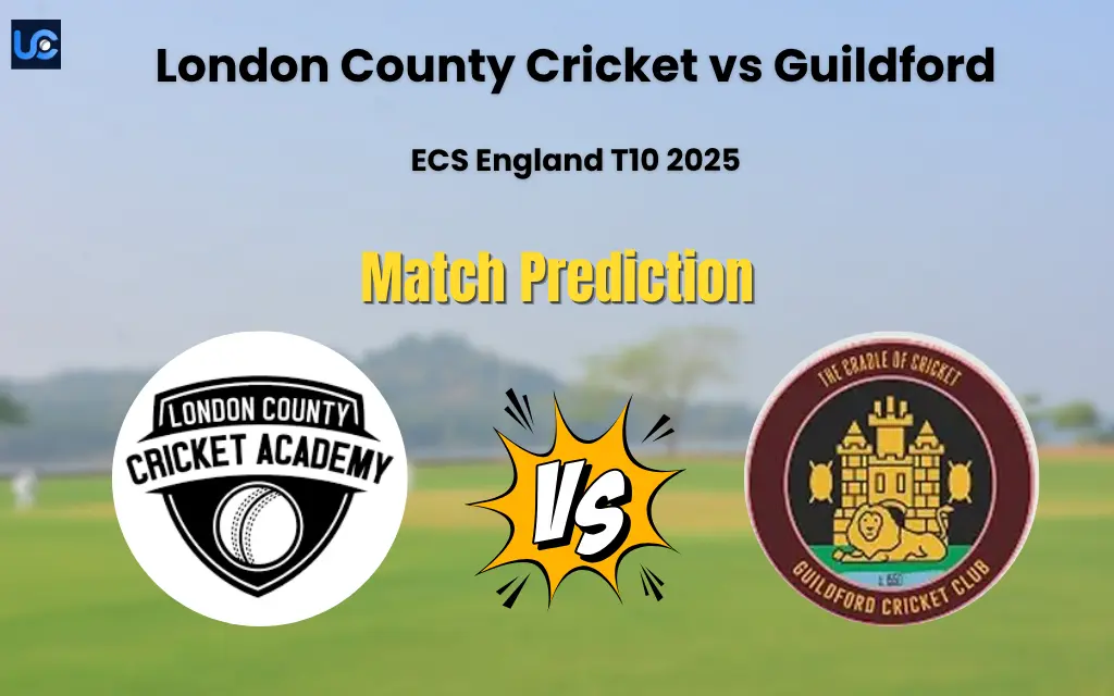 LCC vs GFD Match Prediction, ECS England T10 2025: Who will Win London County Cricket vs Guildford? London County Cricket vs Guildford Match Prediction