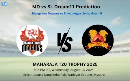MD vs SL Dream11 Prediction