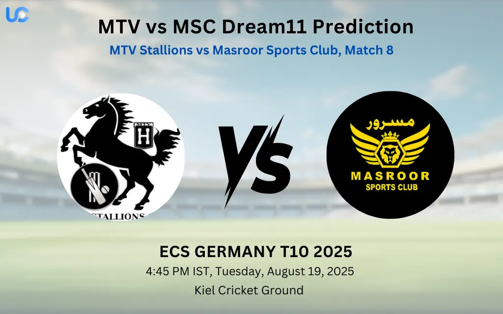 MTV vs MSC Dream11 Prediction