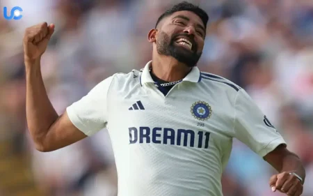 Mohammed Siraj Creates History: Reaches Rare Milestone in Test Cricket Mohammed Siraj achieves this elusive milestone in Test cricket.