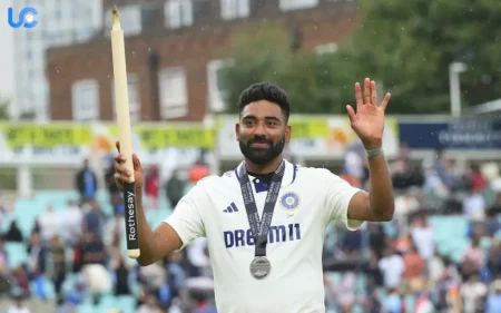 Mohammed Siraj's Special Helps India To Move Up