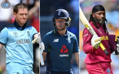 Most sixes in an innings in ODIs