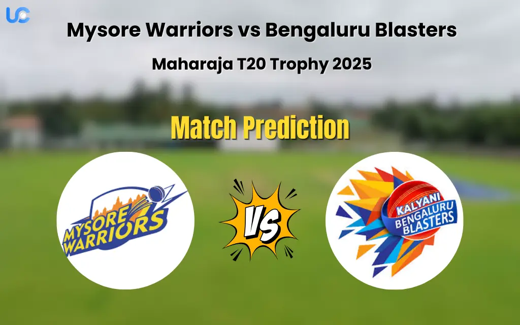 Mysore Warriors vs Bengaluru Blasters Match Prediction