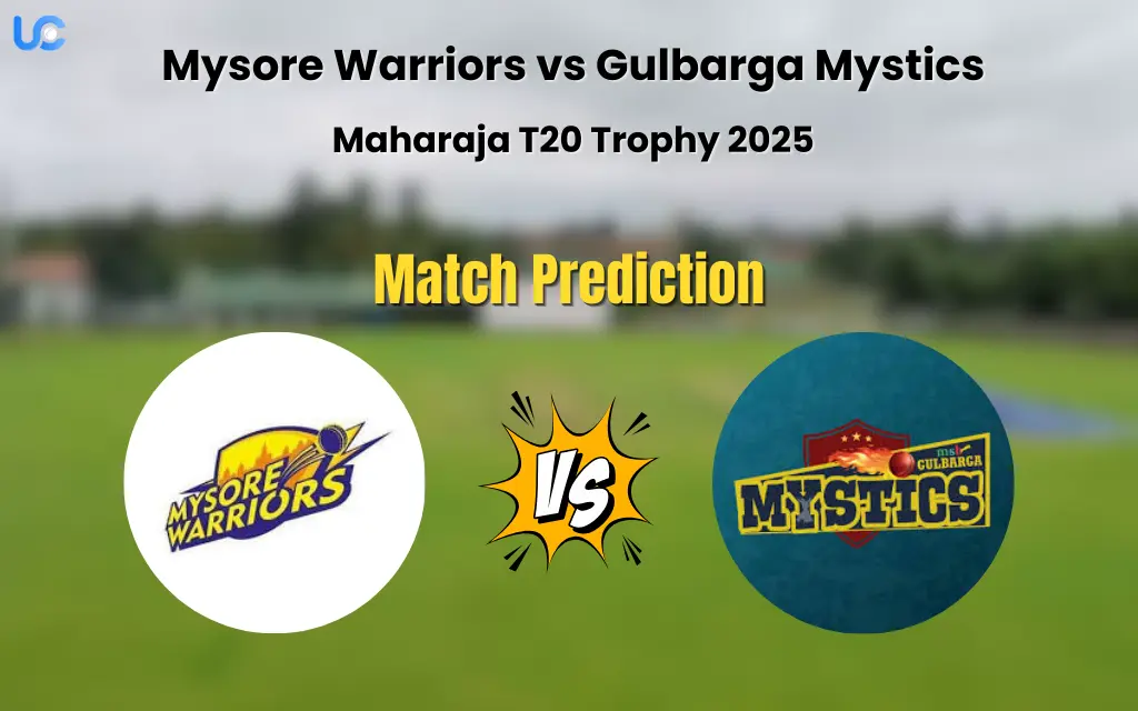 Mysore Warriors vs Gulbarga Mystics Match Prediction