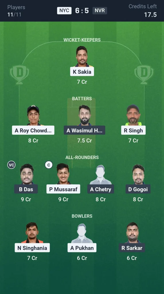 NYC vs NVR Small League Team