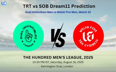 OVI vs WEF Dream11 Prediction: Today’s Match 15, Fantasy Cricket Tips, Captain Choices, Playing XI & Injury Updates – The Hundred Men’s League 2025 OVI vs WEF Dream11 Prediction