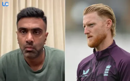 R Ashwin Slams Ben Stokes