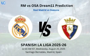 RM vs OSA Dream11 Prediction