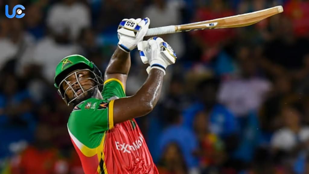 Romario Shepherd Smashes 3 Sixes in a Single CPL Delivery