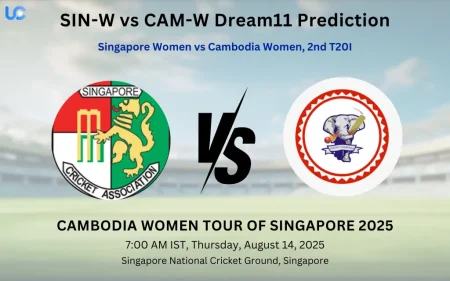 SIN-W vs CAM-W Dream11 Prediction