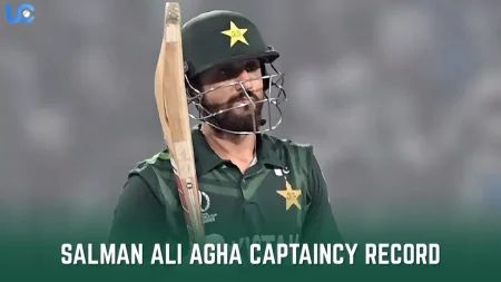 Salman Ali Agha Captaincy Record