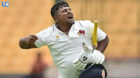 Sarfaraz Khan Smashes Another Century in Buchi Babu Tournament After Test Snub Sarfaraz Khan Smashes Another Century