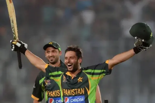 Shahid Afridi’s Sixes vs India, 2014