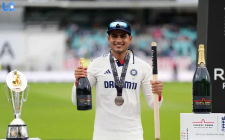 Shubman Gill In The Tendulkar Anderson Trophy 