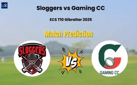 SLG vs GAM Match Prediction, ECS T10 Gibraltar 2025: Who will Win Sloggers vs Gaming CC? Sloggers vs Gaming CC Match Prediction