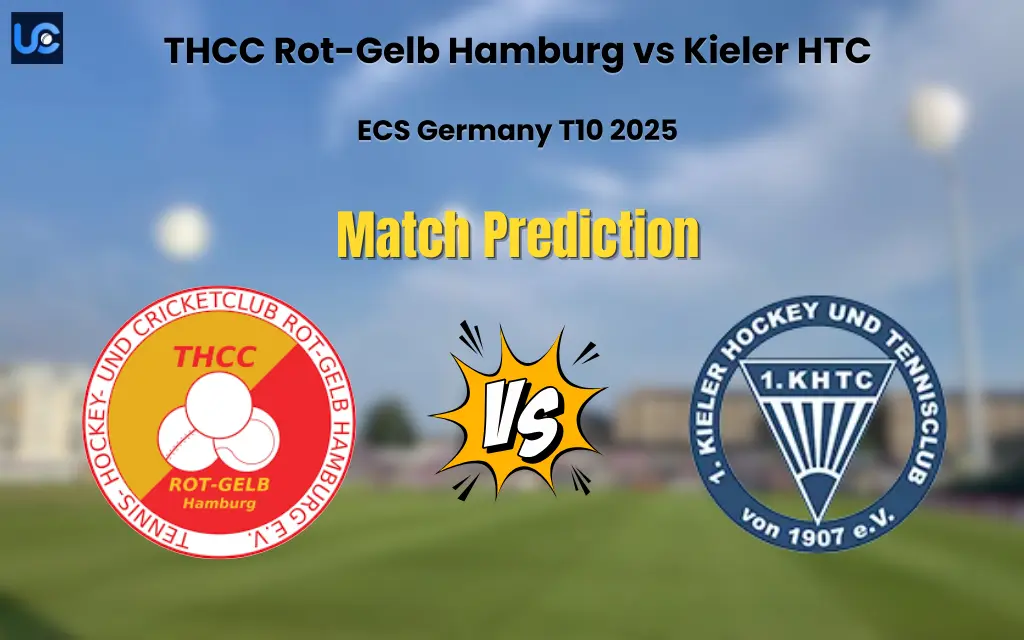 THCC vs KHTC Match Prediction, ECS Germany T10 2025: Who will Win THCC Rot-Gelb Hamburg vs Kieler HTC? THCC Rot-Gelb Hamburg vs Kieler HTC Match Prediction