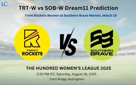TRT-W vs SOB-W Dream11 Prediction: Today’s Match 15, Fantasy Cricket Tips, Captain Choices, Playing XI & Injury Updates – The Hundred Women’s League 2025 TRT-W vs SOB-W Dream11 Prediction
