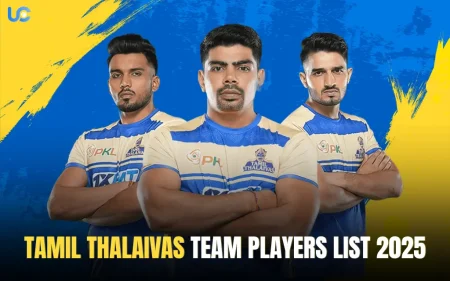 Tamil Thalaivas Team Players List 2025: PKL 2025 Tamil Thalaivas Team Players List 2025