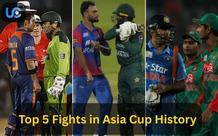 Top 5 Biggest Fights in Asia Cup History Top 5 fights in Asia Cup history