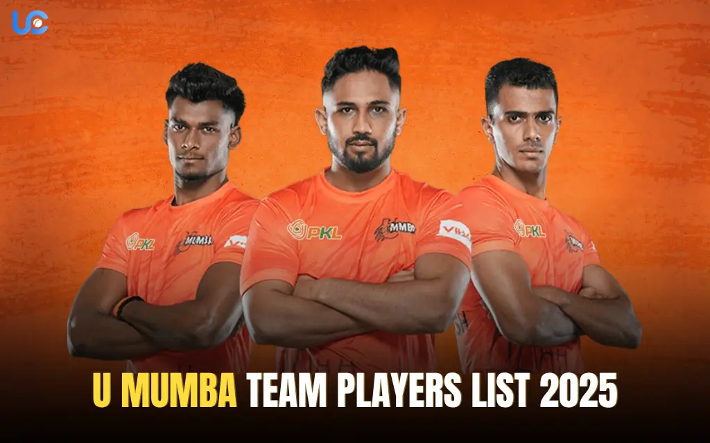 U Mumba Team 2025 Players List: PKL 2025 U Mumba Team 2025 Players List