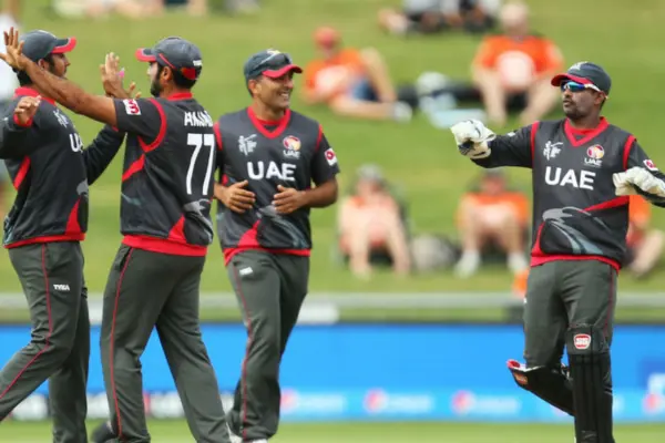 U.A.E. beat Afghanistan by 16 runs