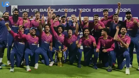 UAE Sqaud for Asia cup 2025